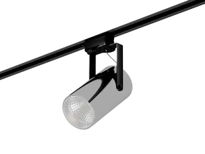 Трековый светильник HOKASU Tube Clip TR4 (85-160/ral9005 – 40w/5098/38deg)