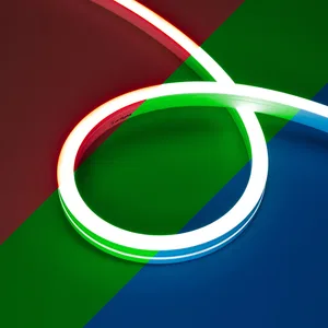 Лента герметичная MOONLIGHT-SIDE-B84-12x17mm 24V RGB (12 W/m, IP67, 5m, wire x2) (Arlight, Вывод боковой, 3 года)