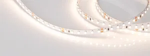 Лента RT-A120-8mm 24V Warm3000 (9.6 W/m, IP20, 2835, 5m) (Arlight, Открытый)
