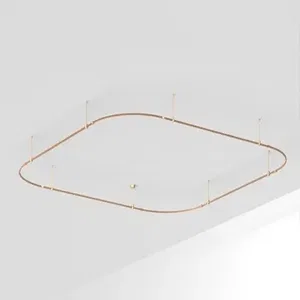 Основание ART-APRIORI-QUADRAT-SOFT-ROD-400-3500x3500 (GD) (Arlight, IP20 Металл, 3 года)