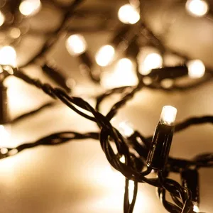 Светодиодная гирлянда ARD-STRING-CLASSIC-10000-BLACK-100LED-STD WARM (230V, 7W) (Ardecoled, IP65, 1 год)