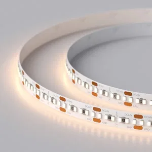 Лента MICROLED-M300-8mm 24V Warm3000 (8 W/m, IP20, 2216, 5m) (Arlight, Открытый)