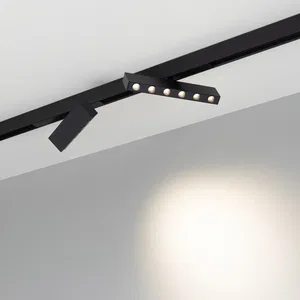 Светильник MAG-DOTS-FOLD-25-S200-6W Day4000 (BK, 30 deg, 24V) (Arlight, IP20 Металл, 5 лет)