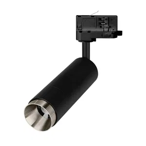Светильник LGD-GESTIA-TRACK-4TR-R51-10W Day4000 (BK-NI, 25-50 deg, 230V) (Arlight, IP20 Металл, 5 лет)