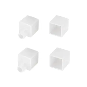 Заглушка WPH-FLEX-1414-TOP WHITE с отверстием (Arlight, Силикон)
