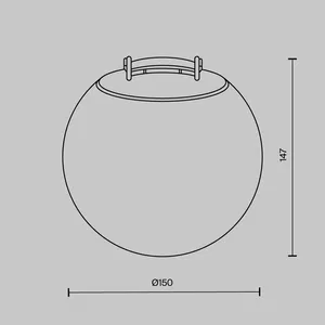 Трековый подвесной светильник Technical TR125B-10W3K-B