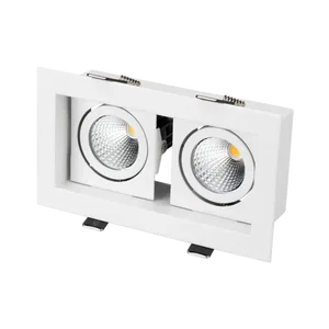 Светильник CL-KARDAN-S102x102-9W Warm (WH-BK, 38 deg) (Arlight, IP20 Металл, 3 года)