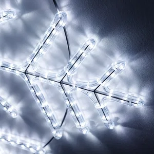 Фигура светодиодная ARD-SNOWFLAKE-M10-1000x900-504LED White (230V, 31W) (Ardecoled, IP65, 1 год)
