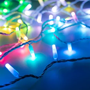 Светодиодная гирлянда ARD-STRING-CLASSIC-10000-WHITE-100LED-MILK-LIVE RGB-DMX (24V, 10W) (Ardecoled, IP65, 1 год)