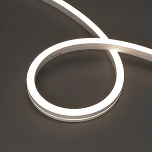 Лента герметичная MOONLIGHT-SIDE-A140-12x17mm 24V Day4000 (9.6 W/m, IP67, 5m, wire x2) (Arlight, Вывод боковой, 3 года)