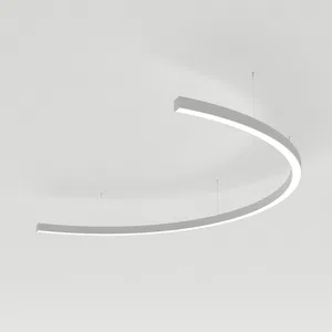 Светильник SP-LINE-HANG-ARC-C3535-D1500-53W Warm3000 (WHITE, 230V) (Arlight, Металл)