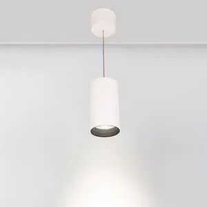 Светильник подвесной SP-POLO-R85-2-15W Day White 40deg (White, Black Ring) (Arlight, IP20 Металл, 3 года)