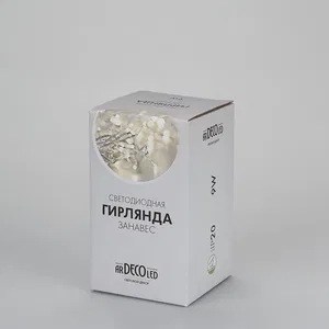 Светодиодная гирлянда ARD-CURTAIN-HOME-1000x1500-CLEAR-96LED White (230V, 6W) (Ardecoled, IP20)