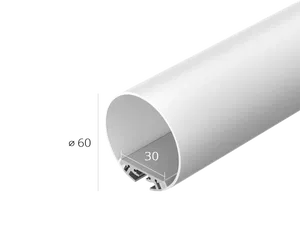 Профиль с рассеивателем HOKASU D60