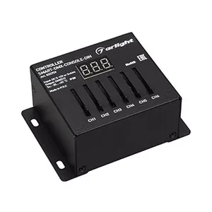 Контроллер SMART-DMX-CONSOLE-DIN (5-12V, 6CH, XLR3) (Arlight, IP20 Металл, 5 лет)