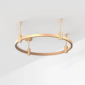 Основание ART-APRIORI-ROUND-ROD-200-R600 (GD) (Arlight, IP20 Металл, 3 года)