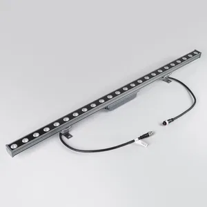 Линейный прожектор AR-LINE-1000-24W Warm3000 (GR, 30 deg, 230V) (Arlight, IP65 Металл, 3 года)