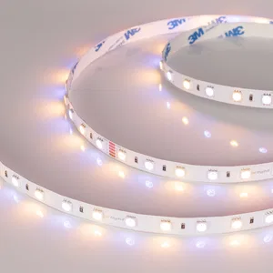 Лента RT-B60-10mm 24V RGBW-Warm (14.4 W/m, IP20, 5060, 5m) (Arlight, Открытый)