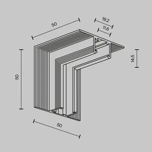 Комплектующие для трековой системы Technical TRA239ICL-42.12B
