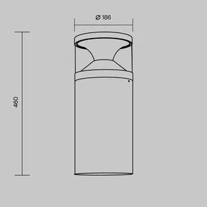 Ландшафтный светильник Outdoor O496FL-L21B3K1
