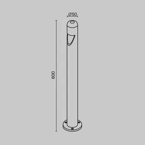 Ландшафтный светильник Outdoor O423FL-L5GF