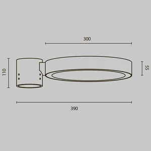 Парковый светильник Outdoor O472H-L50GF3K