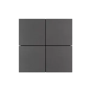 INTELLIGENT ARLIGHT Кнопочная панель KNX-304-23-IN Black (BUS, Frameless) (IARL, IP20 Металл, 2 года)