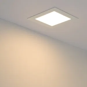 Светильник DL-120x120M-9W Day White (Arlight, IP40 Металл, 3 года)