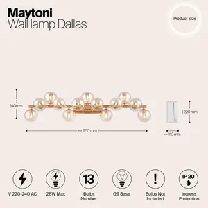 Настенный светильник (бра) Maytoni MOD547WL-13G
