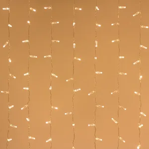 Светодиодная гирлянда ARD-CURTAIN-CLASSIC-2000x9000-CLEAR-2200LED Warm (230V, 120W) (Ardecoled, IP65)
