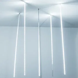 Светодиодная гирлянда ARD-ICEFALL-CLASSIC-D12-1000-5PCS-CLEAR-120LED-LIVE WHITE (230V, 11W) (Ardecoled, IP65)