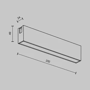 Трековый светильник Technical TR151-1 (FLARITY)