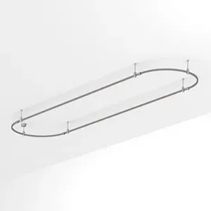 Основание ART-APRIORI-OVAL-ROD-200-4000x1000 (TN) (Arlight, IP20 Металл, 3 года)