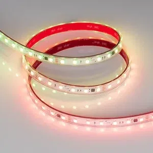Лента герметичная SPI-PS-B60-12mm 24V RGB-PX6-BPT (12 W/m, IP67, 5060, 5m) (Arlight, бегущий огонь)