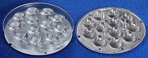 Блок линз 12B30DF (30°, 12X Emitter) (Turlens, -)