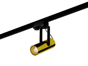 Трековый светильник HOKASU Tube Clip TR4 (85-160/ral9005 – 40w/5098/38deg)