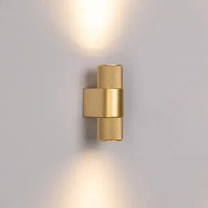 Светильник SP-SPICY-WALL-MINI-TWIN-S104x39-2x3W Warm3000 (GD, 40 deg, 230V) (Arlight, IP20 Металл, 3 года)