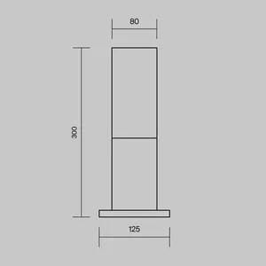 Ландшафтный светильник Outdoor O418FL-01GR