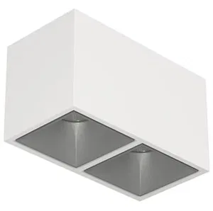 Накладной светодиодный светильник KUBING 2 White Grey