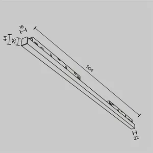 Трековый светильник Technical TR030-4-30WTW-DSZ-W