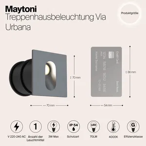 Подсветка для лестниц Outdoor O022-L3GR