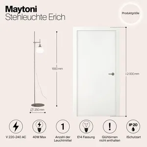Напольный светильник (торшер) Maytoni MOD221-FL-01-N