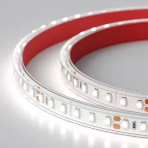 Лента RTW 2-5000PGS 24V White 2x (3528, 600 LED, LUX) (Arlight, 9.6 Вт/м, IP67)