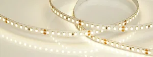 Лента RT-A160-8mm 24V Warm3500 (12 W/m, IP20, 2835, 5m) (Arlight, высок.эфф.150 лм/Вт)