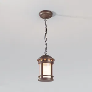 Уличный подвесной светильник Outdoor O031PL-01BR