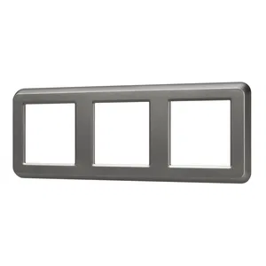 Рамка пластиковая FRM-VERSA-PL-3-GR (Arlight, -)