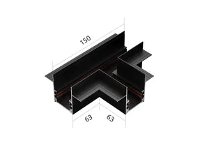 Соединительный элемент HOKASU OneLine Edgeless (T/RAL9005)