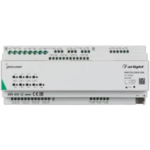 INTELLIGENT ARLIGHT Релейный модуль KNX-724-SW10-DIN (BUS, 24х10A) (Arlight, -)