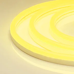 Гибкий неон ARL-NEON-2615YH-SIDE 24V Yellow (Arlight, 8 Вт/м, IP65)
