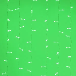 Светодиодная гирлянда ARD-CURTAIN-CLASSIC-2000x1500-CLEAR-360LED Green (230V, 60W) (Ardecoled, IP65)